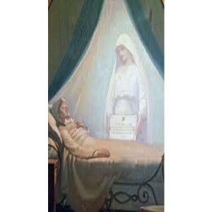 The Virgin Mary returns to France 1876
