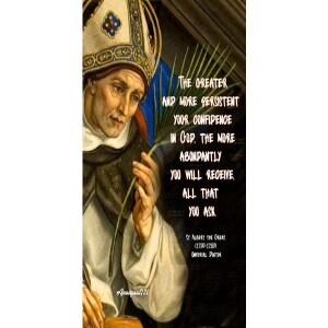 Deepertruth: Stand In the Gap With Us And St. Albert the Great