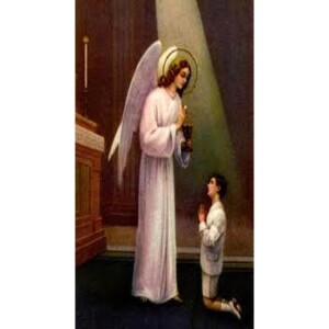 Deepertruth: Angels present Eucharist to a youth confined in captivity Miracle