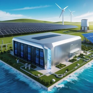 Renewable Energy Powering AI Data Centers with Potential of Nuclear SMRs