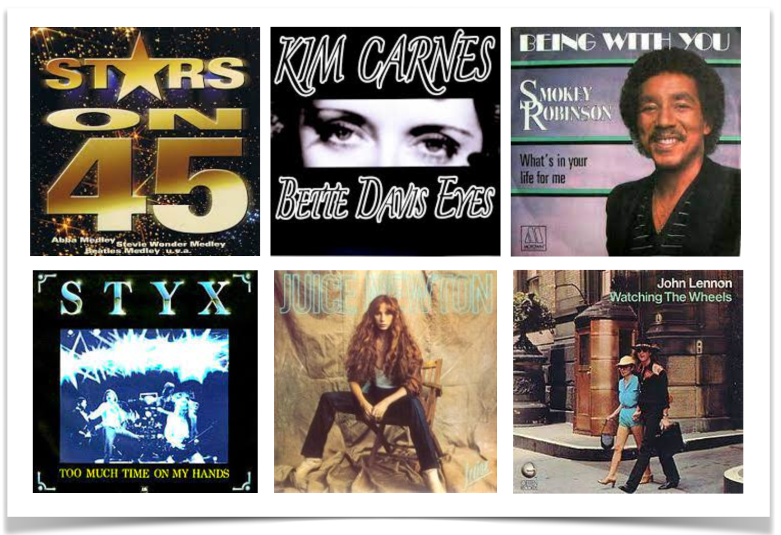 PAST 10s: A Top 10 Time Machine - Music of the 70s, 80s and More
