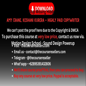 Thecourseresellers.com  - Amy Crane, Keshani Kurera - Highly Paid Copywriter