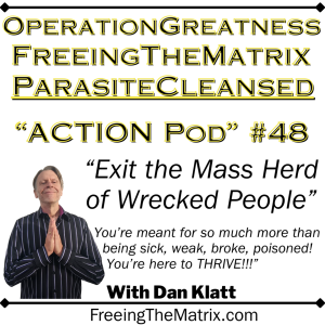Operation Greatness Podcast #48: "Exit the Mass Herd of Wrecked People"