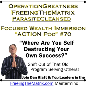 "Where Are You Self-Destructing Your Own Success?" (Operation Greatness Podcast #70)