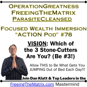 "Vision & Purpose: Which of the 3 Stone-Cutters Are You? (Be #3!)" - Operation Greatness Podcast #78