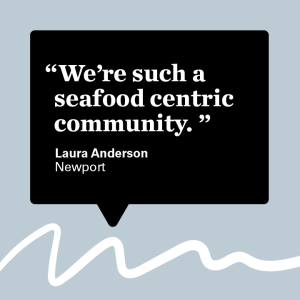 Laura Anderson in Newport