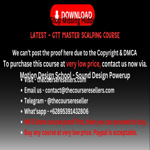 Thecourseresellers.com  - Latest - GTT MASTER SCALPING COURSE