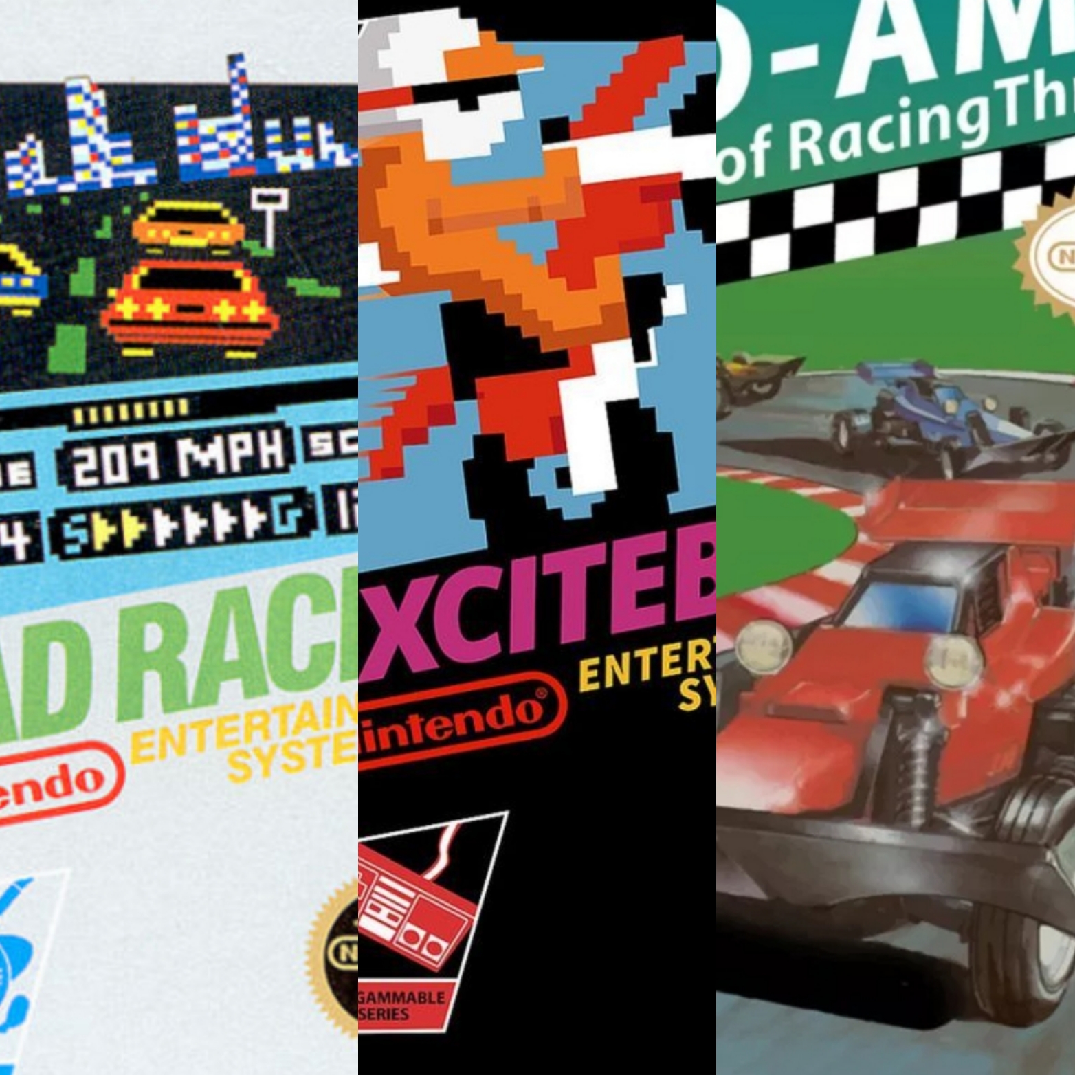 Ep 58 - Retro Racing (Rad Racer, Excitebike, RCProAM)