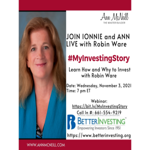 Learn How and Why to Invest with Robin Ware #MyInvestingStory