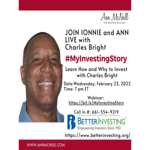Learn How and Why to Invest with Charles Bright #MyInvestingStory