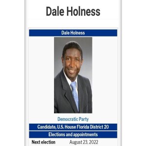 #IAMRIVIERABEACH Dale Holness, for U.S. House Florida District 20, Ann McNeill Artie Williams