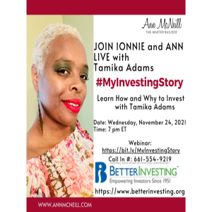 Learn How and Why to Invest with Tamika Adams