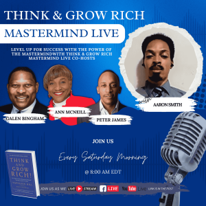 Think and Grow Rich Mastermind LIVE with Aaron Smith 08.03.2024 #Blackwomeninconstruction  #Womeninconstruction #construction #podcast