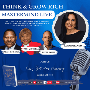 Think and Grow Rich Mastermind LIVE with Karem Zafra-Vera 08.24.2024 #Blackwomeninconstruction  #Womeninconstruction #construction #podcast