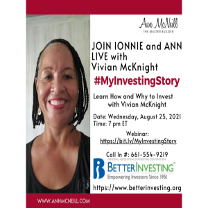 Learn How and Why to Invest with Vivian McKnight #MyInvestingStory