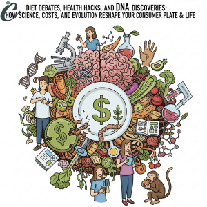May20'25 | Diet Debates, Health Hacks, and DNA Discoveries: How Science, Costs, and Evolution Reshape Your Consumer Plate & Life