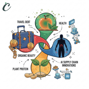 May31'25 | Navigating Travel Debt ๐ธ, Boosting Health (Think Organic Beauty ๐ฟ & Fighting Muscle Loss ๐ช) & Tracking AI Supply Chain Innovations ๐ค๐ฆ!