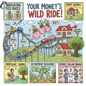 Jun10'25 | π’π°Your Money's Wild Ride! Navigating Fed Rates, Smart Savings, Mortgage Swings, Retirement Resilience & Divorce Dollar Drama!