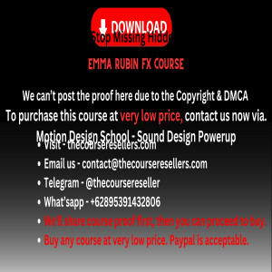 Thecourseresellers.com  - Emma Rubin FX Course