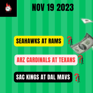 SOCCER,NBA & NFL PICKS | NOV 19, 2023 | PYMWYMI