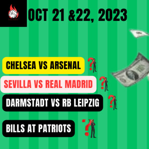 FOOTBALL and SOCCER PICKS | OCT 21 & OCT 22 2023 | PYMWYMI