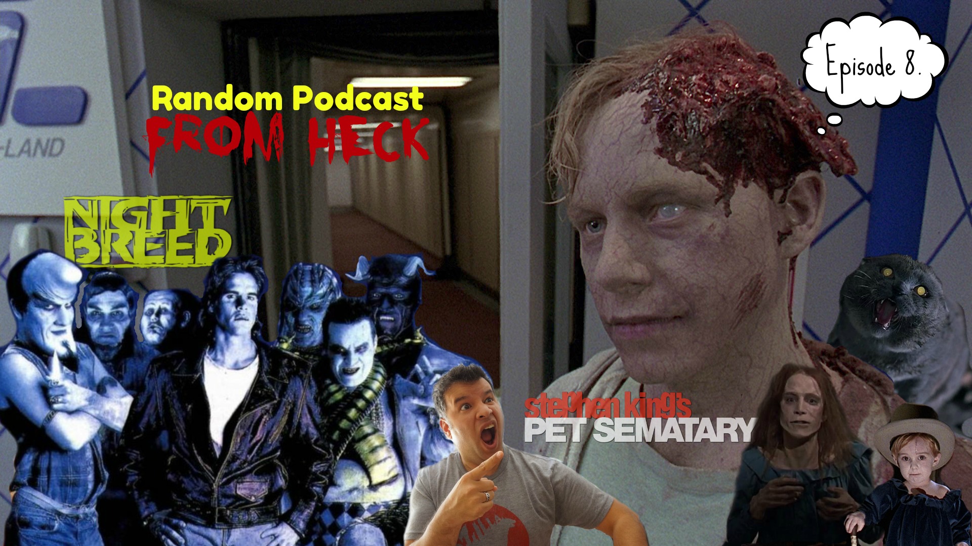 Episode 8 - Pet Sematary, Nightbreed, Plus TV And Comic Recaps