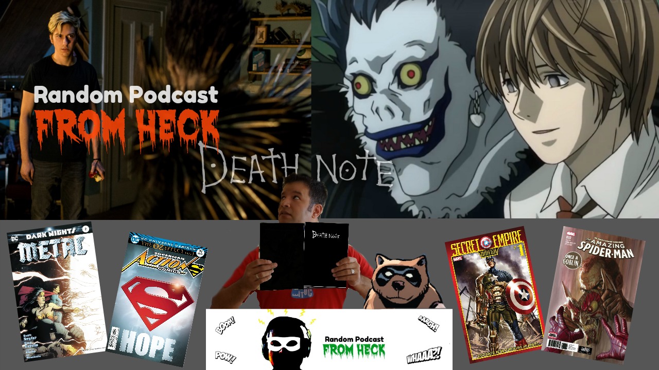 Episode 3 - Death Note, Crazy Revelations In DC Comics, And New Developments In Marvel Comics