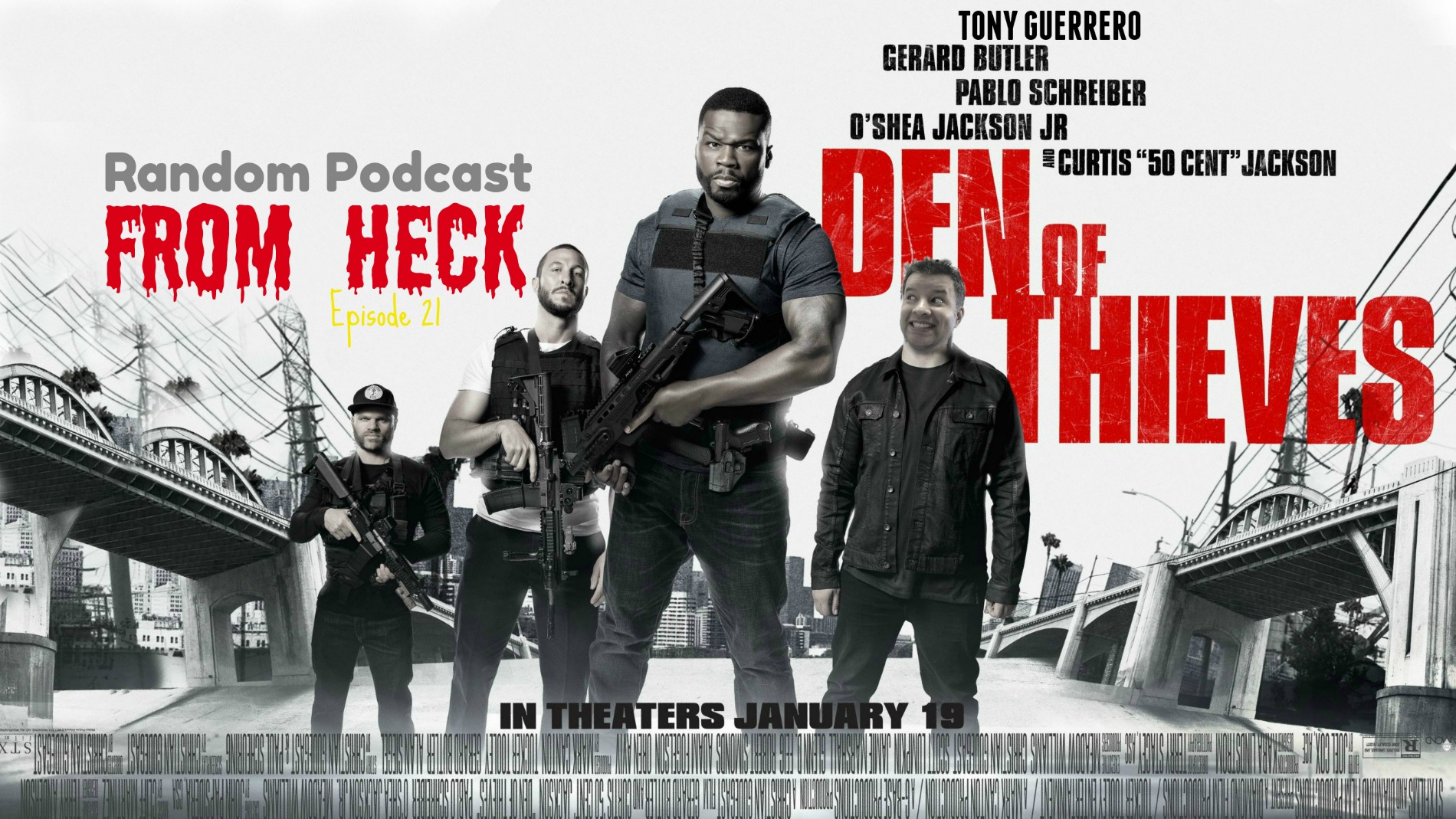 Episode 21: Den Of Thieves, The Maze Runner, Superman's Undies, Comics, And More