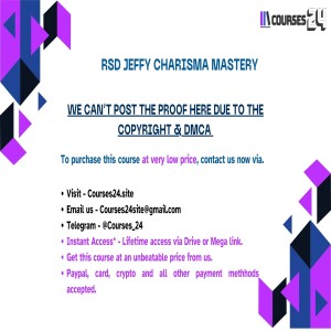Download Now - RSD Jeffy Charisma Mastery