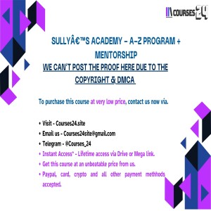 Sullya s Academy - A-Z Program + Mentorship