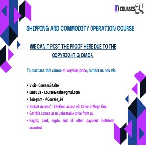 Shipping and Commodity Operation Course