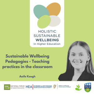 Sustainable Wellbeing Pedagogies in Higher Education