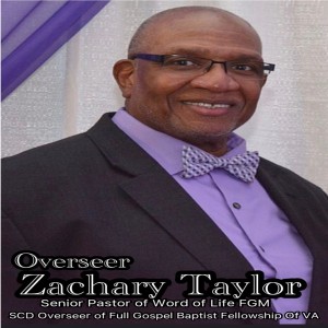 ”The Lord Has a plan for you” Jeremiah 29:11-13 Overseer Zachary Taylor