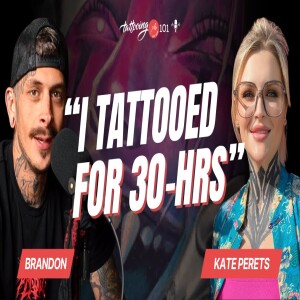 Tattooing with Cremation Ink?! Culture Shock with Russian Artist Kate Perets | Tattooing 101 Podcast