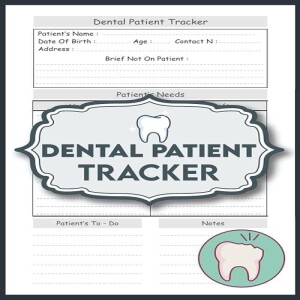 REad Boook Dental Patient Tracker: Dental Patient log book and Patient Needs Tracker & Organizer