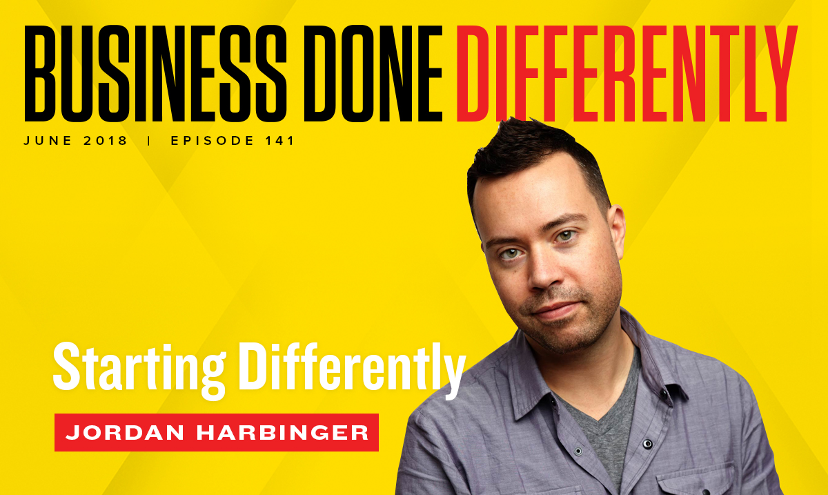 141: Jordan Harbinger - Starting Differently