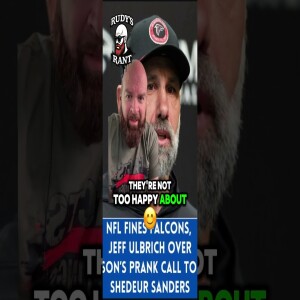 Atlanta Falcons Defensive Coordinator Jeff Ulbrich FINED $100K over Son’s PRANK CALL!