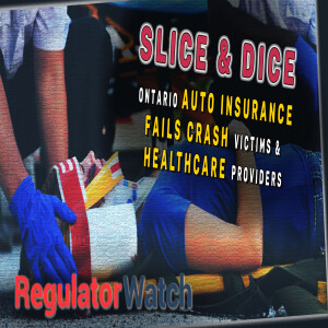 SLICE & DICE | Ontario Auto Insurance Fails Crash Victims & Healthcare Providers | RegWatch