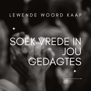Soek Vrede in jou Gedagtes - JC van Rooyen - 29.01.2023