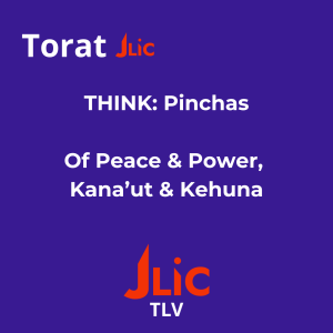 THINK: Pinchas Of Peace & Power, Kana’ut & Kehuna