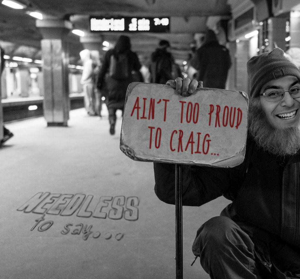 Ain't Too Proud to Craig... Image