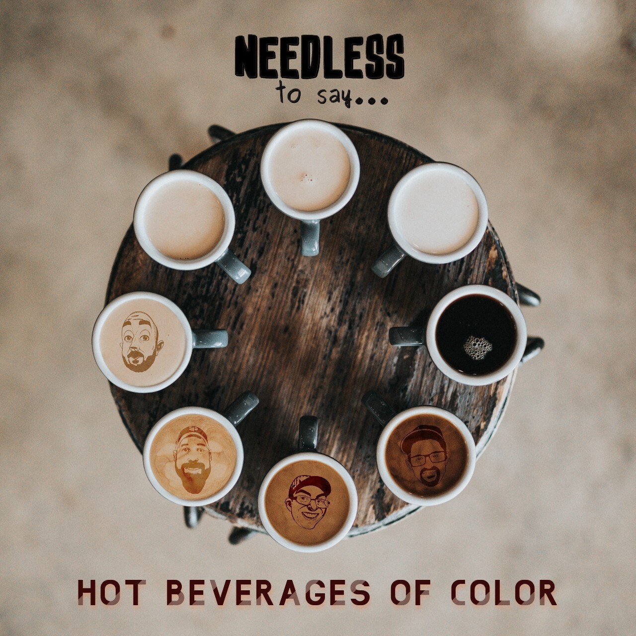 Hot Beverages of Color Image
