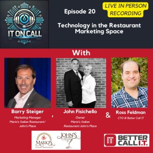 Episode 20: Technology in the Restaurant Marketing Space