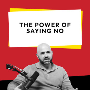 Saying NO, because no is a sentence