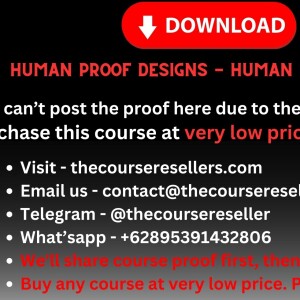 Thecourseresellers.com - Human Proof Designs - Human Proof Method