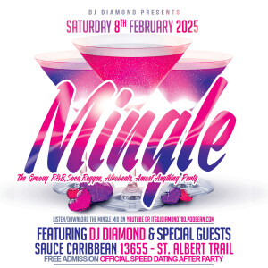 Mingle! The Groovy RnB, Soca, Reggae, Afrobeats, Old School Party