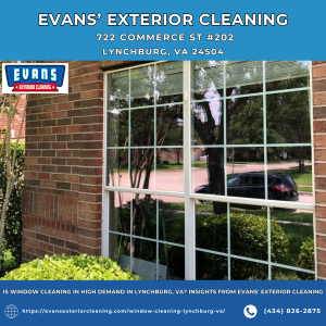 Is Window Cleaning In High Demand in Lynchburg, VA? Insights from Evans' Exterior Cleaning
