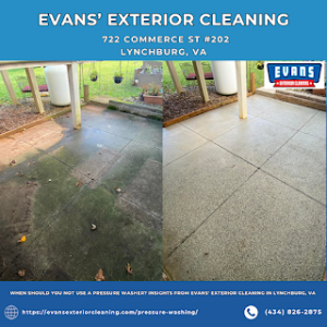 When Should You Not Use a Pressure Washer? Insights from Evans' Exterior Cleaning in Lynchburg, VA