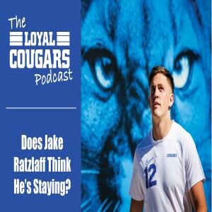 Jake Retzlaff still practicing with the team. Does that mean he thinks he’s staying at BYU?