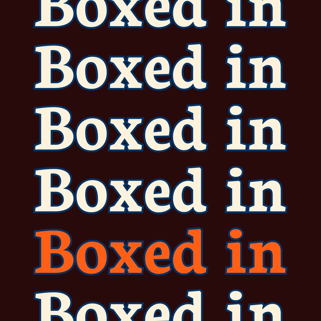 WHEN WE ALL FALL ASLEEP, WHERE DO WE GO? Boxed In